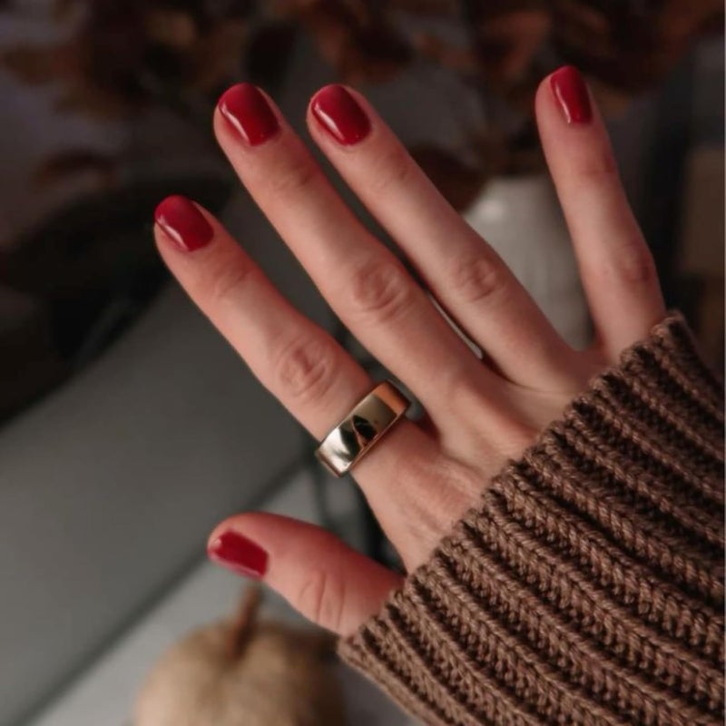 CALMI Store - Magnetic Wellness Ring 18K Gold Plated with Adjustable Stainless Steel Design | Wearable Magnetic Field Accessory for General Wellbeing | Unisex (Rose Gold) - Image 5